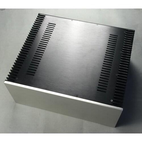 All Aluminum Class A Amplifiers Integrated Amplifier Chassis / AMP Shell / Case / DIY Box (430 * 120 * 411mm)
