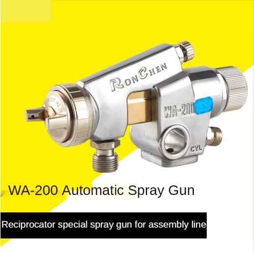 WA200 spray gun WA-200 automatic gun paint spray gun 1.2/1.5/2.0/2.5MM nozzle big nozzle air sprayer