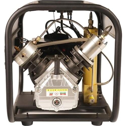 4500Psi 300Bar Double Cylinder Pcp Air Compressor High Pressure Compressor with Double Filter for Air Rifle Gun Tank Diving