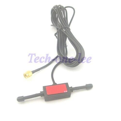 50 piece/lot 2.4G Horn Antenna RP SMA Plug Female Pin Connector 2400MHZ 3dbi Gains Aerial 3M for wireless router free shipping