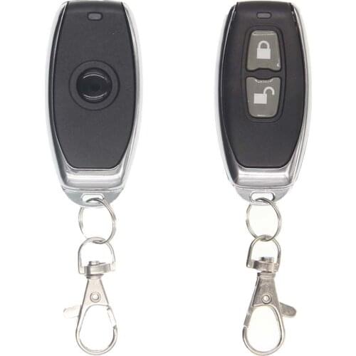 New Metal Frame ON OFF Key 1 2 CH 1CH 2CH RF Transmitter Wireless Remote Control