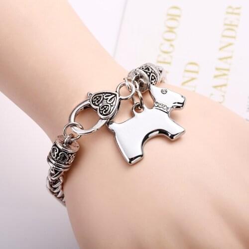 Charm Bracelet & Bangle Diy For Menbracelets For Women Dog Lovers Pet Dog Friendship Bracelets Best Friend