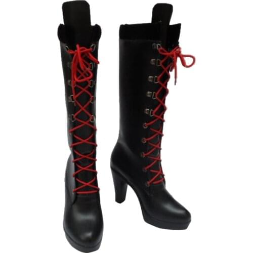 Danganronpa Trigger Happy Havoc Enoshima Junko Cosplay Shoes Boots Game Anime Halloween RainbowCos0