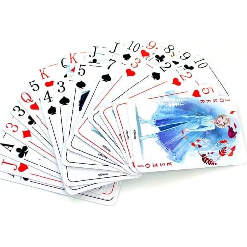 Disney 54Pcs/set Frozen 2 Collection Man Toy Playing Cards Collection Cards Kids Toy Gift