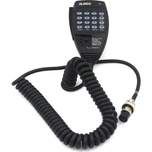 EMS-57 8pin DTMF Handheld Speaker Mic Microphone For Alinco HF/Mobile DX-SR8T DX-SR8E DX-70T/77T DR-620/635 DR-430/435/135