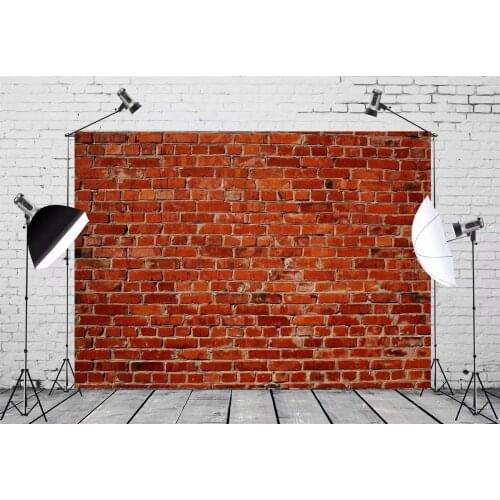 Red Brick Wall Great For Graffiti Inscriptions Photography Backdrop For Party Decorations Birthday Games Photo Background Props