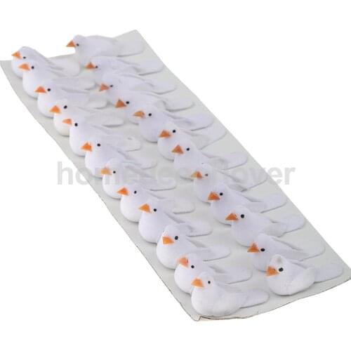 24Pcs Foam Artificial Bird DIY Scrapbooking Wedding Home Party Decoration