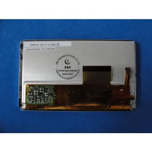 LQ043T5DG02 Original A+ Grade 4.3" inch LCD screen display panel LED backlight