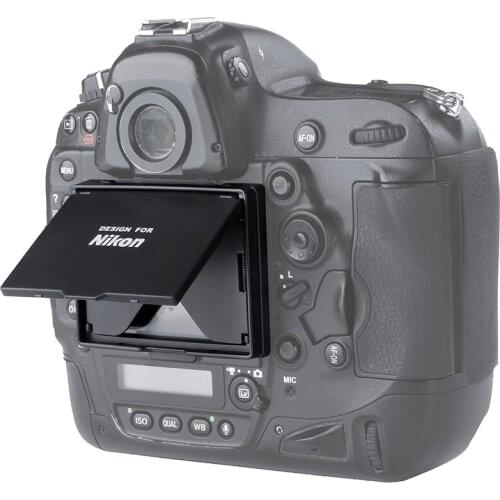 LU LCD Screen Protector Pop-up sun Shade lcd Hood Shield Cover for Digital CAMERA FOR nikon D4 D4S dslr camera