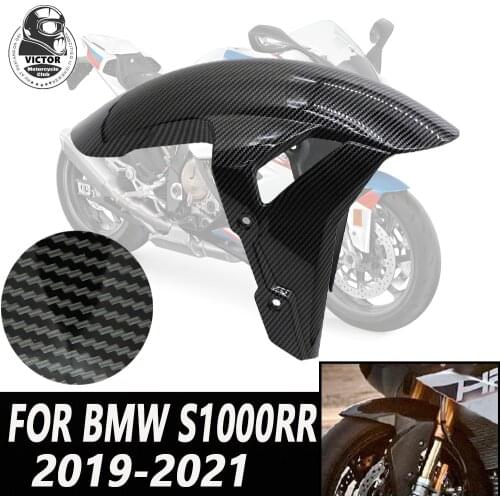 FOR BMW S1000RR HP4 2019 2020 Motorcycle Front Fender Fender Black Carbon Fiber Fender S1000RR