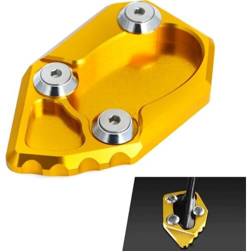 Motorcycle Kickstand Pad Side Stand Extension Pad For MV Agusta Brutale 1078 2008-2012 F4 2004-2015 Brutale 990R 2010-2012