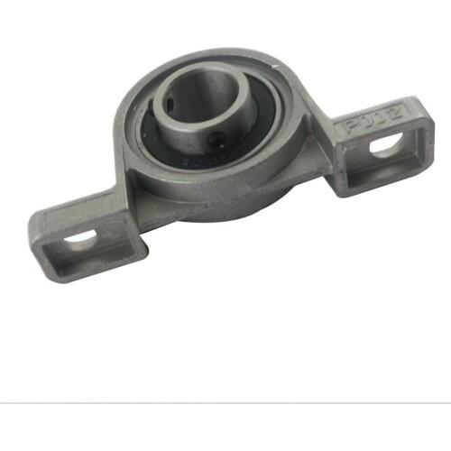 2PCS Ball Bearing KP08/000/001/002/003/004/005/006 Pillow Block Mounted Support Bore Diameter 8/10/12/15/17/20/25/30mm