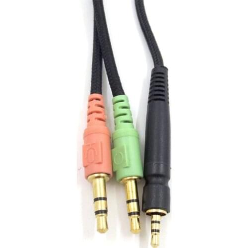 Replacement Cable for Sennheiser- G4ME ONE GAME ZERO 373D GSP 350 / GSP 500 / GSP 600 Headphones(PC Version 2 Meters