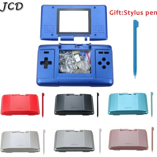 JCD Housing Shell Case Cover with Buttons Stylus pen For Nintend DS Game Console Replacement Dustproof Protective Case for NDS
