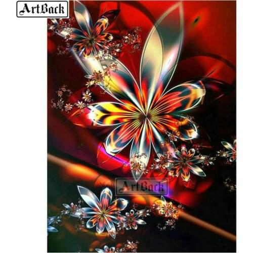 5d diamond painting flower landscape cross stitch full square abstract picture diy diamond embroidery diamond mosaic decoration