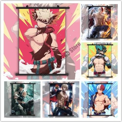 Diamond Mosaic Boku No Hero Academia Full Round Drill Embroidery Anime Cross Stitch Kits Diamond Painting Christmas Home Decor