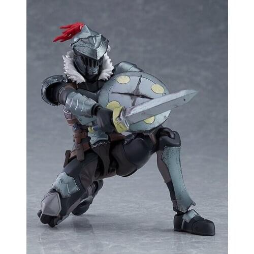 Anime Figma 424# Goblin Slayer Adventurer Hunter PVC Figure Toy Model Doll 15cm