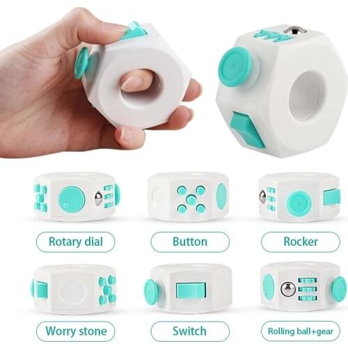 Anti Stress Cube Toy Decompression toy Press Magic Stress and Anxiety Relief Depression Anti Cube for Kids and Adults