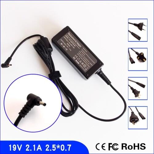 19V 2.1A Laptop Ac Adapter Power SUPPLY + Cord for ASUS Eee PC Seashell 1215 1215N 1215T 1215P 1016P 1215B 1101HA-MU1X 1101HGO
