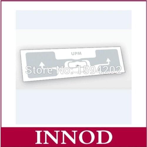 Marathon race rfid paper with impinj monza chip tag long range epc gen2 uhf passive wet inlay label tag stickers 860-960mhz