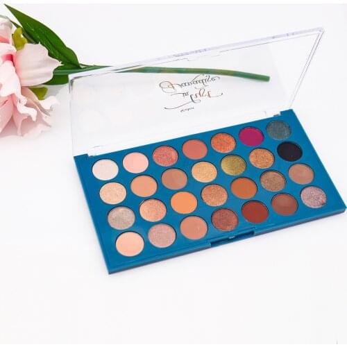 CcolorEyeshadow Palette Holographic Shiny Matte Glitter Pigment Eye Shadow Pallete Metallic Diamond Makeup Palette