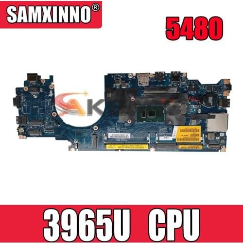 For DELL Latitude 5480 3965U Laptop Motherboard CN-00G7HD 00G7HD CDM70 LA-E081P Notebook Mainboard SR34A DDR4 TEST