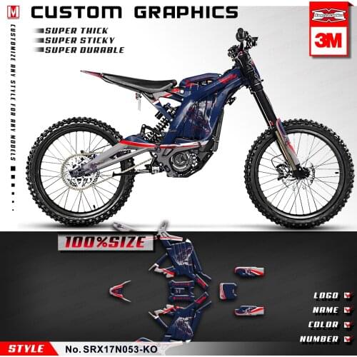 KUNGFU GRAPHICS Year of the Ox Sticker Design for Sur Ron Light Bee X/S Bike, Style No.SRX17N053-KO