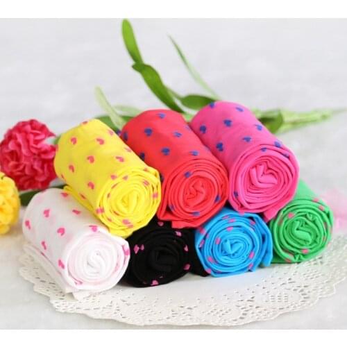 Soft student Tights Lovely loving heart Velvet Girl Pantyhose Opaque Ballet Dance Tights Stocking Pants 12 Colors