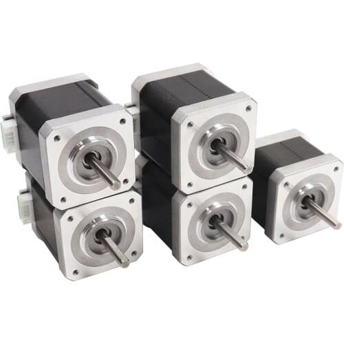 Full D-Cut Geniune Moons motors kit for BLV MGN Cube 3d printer with 5 pcs motors