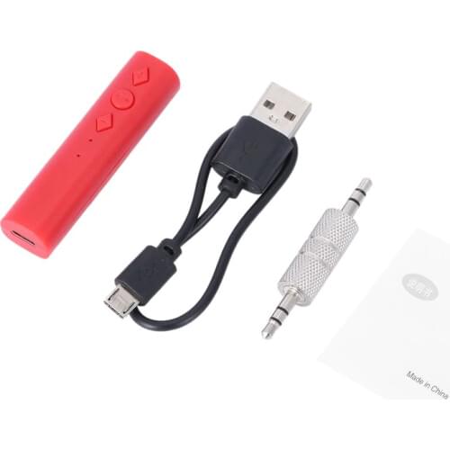 Clip Design Portable 3.5MM Wireless Bluetooth Receiver Stereo Audio Music Bluetooth Receiver Adapter for Car Handsfree Top Sale