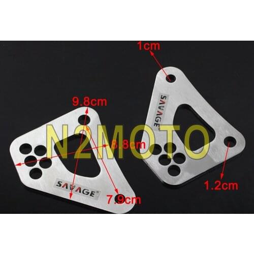 Motorcycle Adjustable Lowering Kit For Suzuki GSX-R750 GSX-R600 2011-2018 GSX-R1000 09-16 4" Sliver Drop Suspension Link