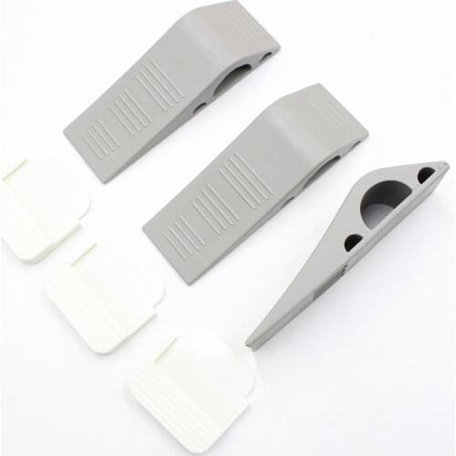 Rubber Door Wedge Anti-collision Safety Door Stop Floor Home Protector Stops Stoppers