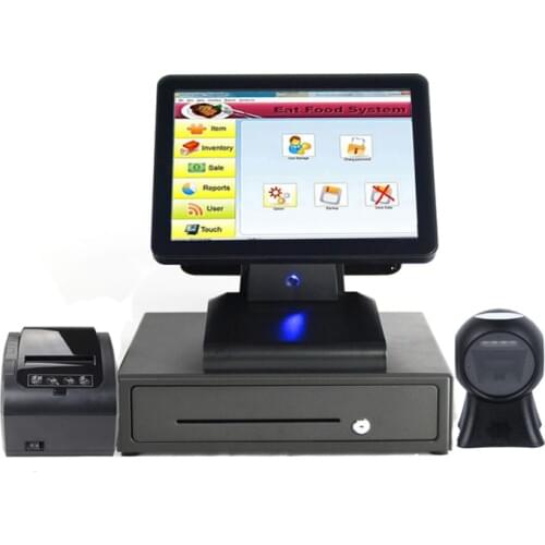 Cheapest pos all in one system nice quality pos terminal machine tablet EPOS for restaurant cashier register
