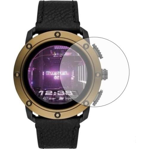 Smartwatch Tempered Glass Clear Protective Film Guard For Diesel On Axial 2019 Sport Watch LCD Screen Protector Cover Protection
