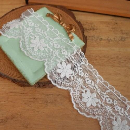 High-Quality Cotton Fabric Embroidery Lace DIY Handmade Accessories Clothing Materials
