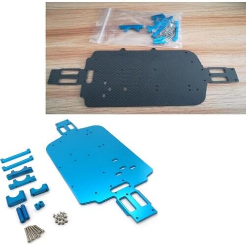 Wltoys A949 A959 A969 A979 K929 A959-B A969-B A979-B K929-B RC car parts A949-03 Upgrade metal / carbon fiber chassis low shell