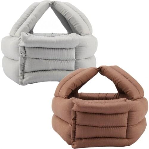 New Protective Hat Elder Head Cap Safety Helmet Old Man Anti Collision Fall Prevention with Lace Tornillo Protective Pillow