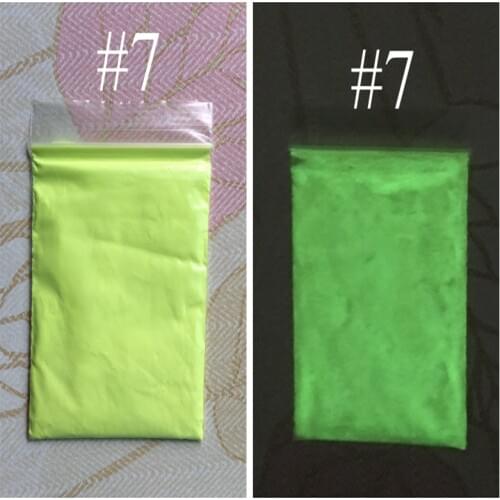 Yellow Photoluminescent powder phosphor powder DIY decoration 100g/bag,decorating material,Glow Powder Paint for nails