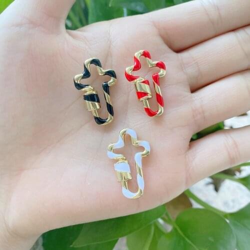 5pcs/lot Jewelry Component Star Heart Toggle Screw Clasp For Jewelry DIY