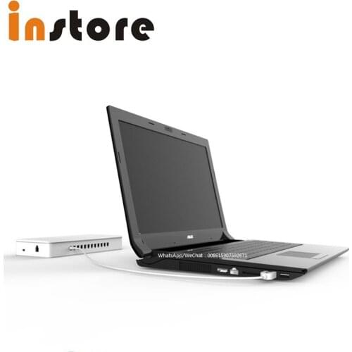 8 Port Remote Control Security Alarm Shoplifting Prevention Devices For Laptops, Notebooks, Netbooks