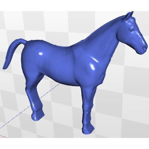 Horse_2 model relief for cnc in STL file format 3d artcam
