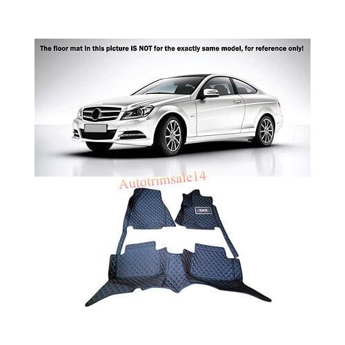 Floor Mats & Carpets Foot Pads Protector For Mercedes Benz C-Class W204 08-13