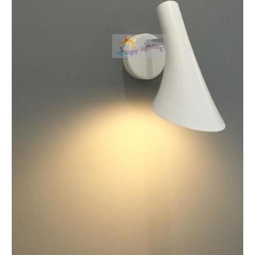 Nordic horn shaped wall sconce Bar Picture Light Modern Adjustable Swing Arm Wall fixtures indoor LED Wall lights Mirror Luce