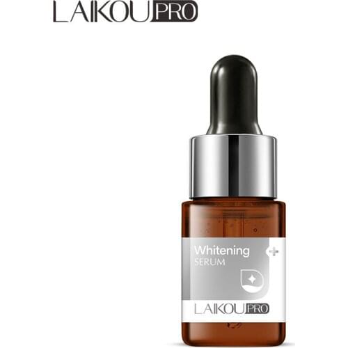 LAIKOU Nicotinamide Whitening Serum Brightening Fades Spots Moisturizing Shrink Pores Essence Anti-Wrinkle Anti-Aging Skin Care