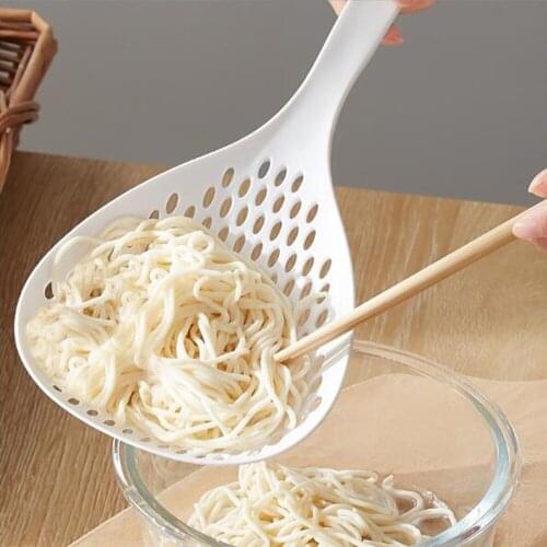 Fishing Dumplings Large Colander Kitchen Long Handle Fishing Noodles Spoon Home Hot Pot Spicy Filter Mesh Sieve