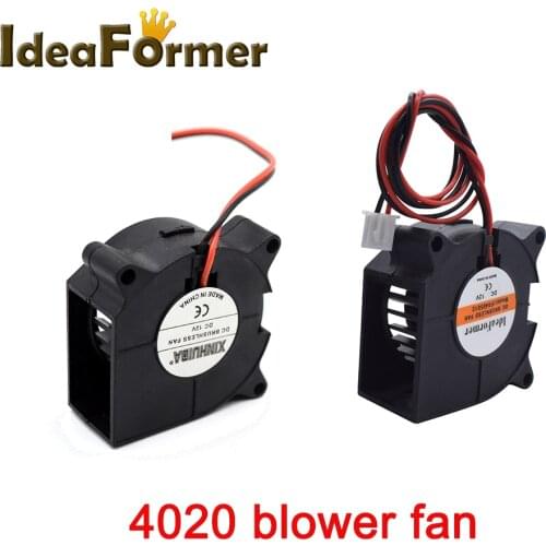 1pc 3D Printer Blower Cooling Fan Reprap Kossel 4020 Radiator 40x40x20mm MK Deltal Cooler DC 12V 3D printer parts