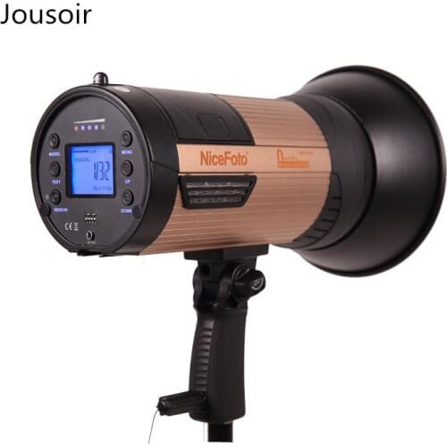 Nicefoto outdoor flash lightE lighting series lithium electric flash index 56 full light 680 studio photography lamp CD15