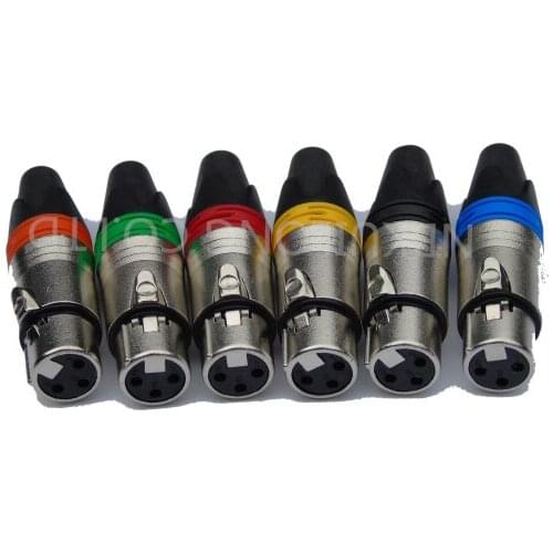 High quality 206pcs/lot XLR Connector mic cable