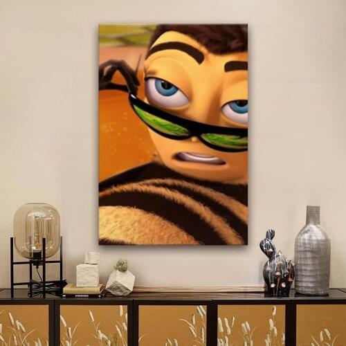 Barry Benson is HOT AF Bee Movie Meme Poster Prints Canvas Art Oil Painting Wall Pictures For Living Room картины