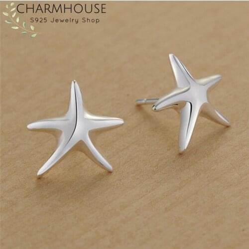 Серьги-гвоздики Charmhouse China At AliExpress